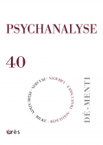 PSYCHANALYSE 40 : Démenti. Rilke