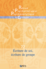 Ecriture de soi, écriture de groupe