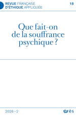 Que fait-on de la souffrance psychique ?
