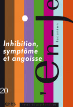 Inhibition, symptôme et angoisse