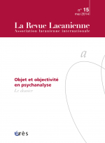 Objet et objectivité en psychanalyse