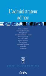 L'administrateur ad hoc