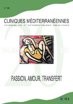 Passion, amour, transfert