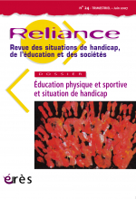 Education physique et sportive et situation de handicap