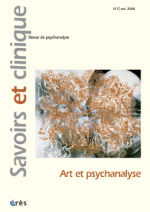 Art et psychanalyse