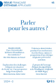 Parler pour les autres ?