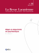 Objet et objectivité en psychanalyse